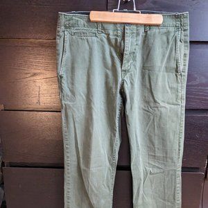 Olive Chino Pants - Gap - 31/32